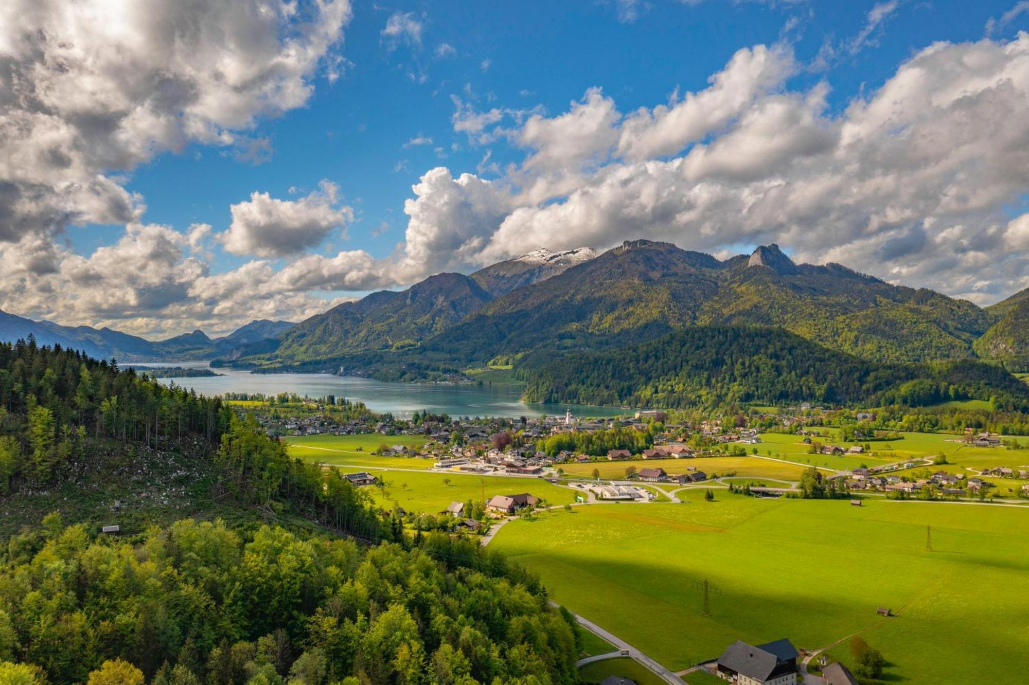 Suite Apartment Modern Getaway - Neu Renoviert - Strobl Am Wolfgangsee Exterior foto